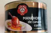 Manchons de canard confit