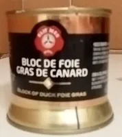 Bloc de fois gras de canard