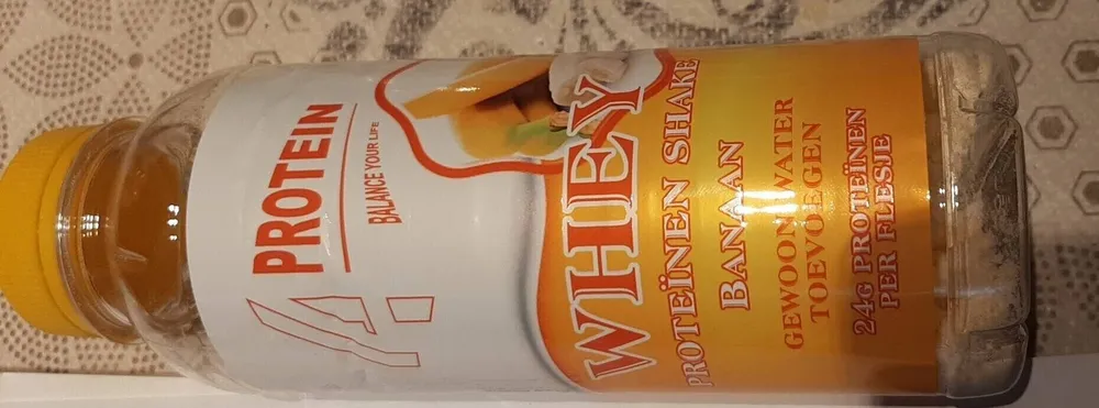 Whey proteinen shake