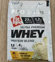 Whey protein blend vanilla ice cream