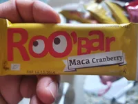 Barre Maca Cranberry Bio - 80% Cru - 30 G