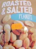 Roasted et salted peanuts