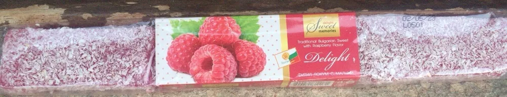 traditional bulgarian sweet flavoured raspberry