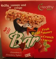 Bar strawberry & straberry yoghurt