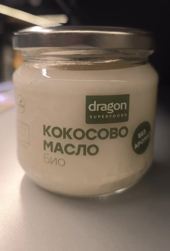 кокосово масло без аромат dragon