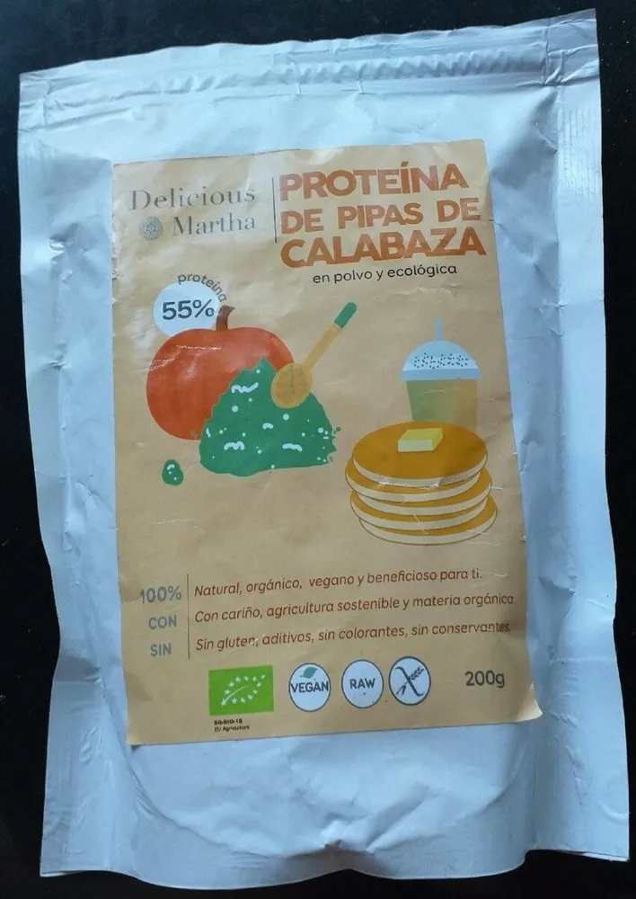 Proteína de pipasde calabaza