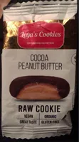Raw cookie cocoa peanut butter