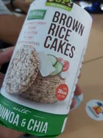 BROWN RICE CAKES WITH QUINOA & CHIA