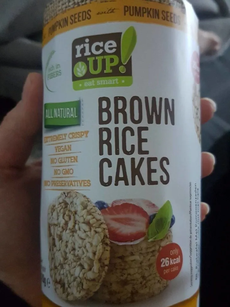 galette de riz brun