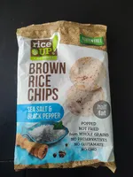 Brown rice chips salt pepper