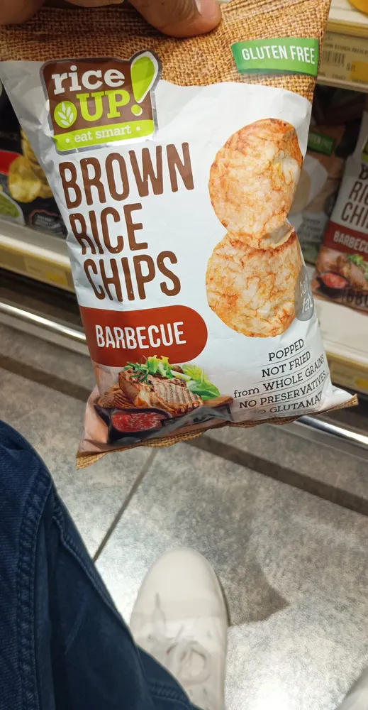 BROWN RICE CHIPS BARBECUE