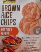 Rice Up Gluten Free Brown Rice Chips Hot Chilli Pepper
