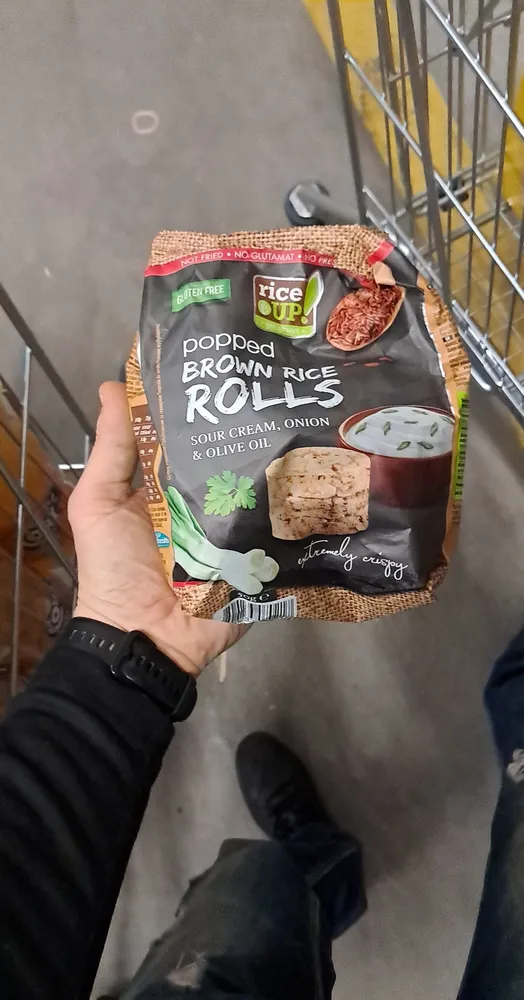 RICE ROLLS Sour cream, Onion & Olive oil