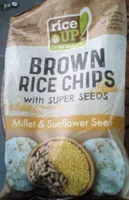 Brown rice chips