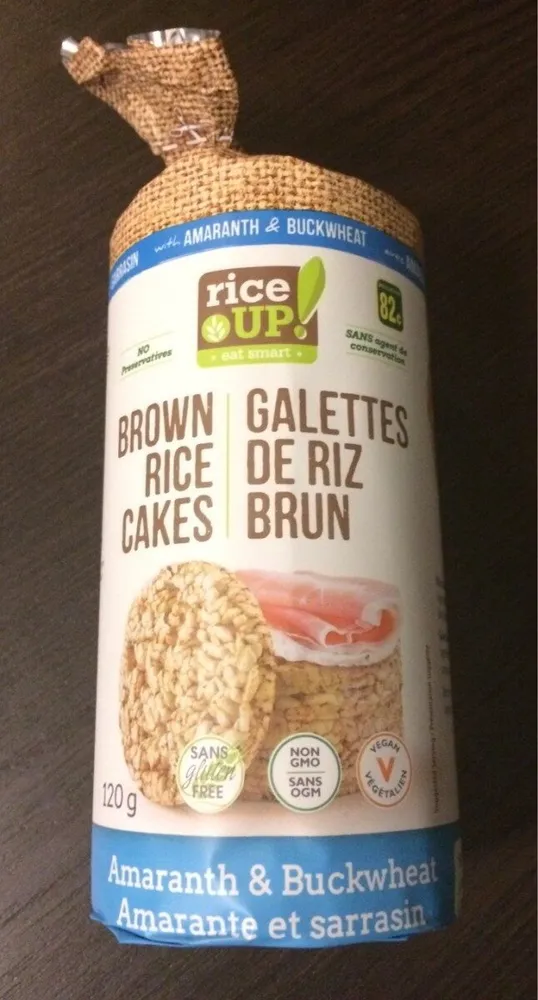 Galettes de riz brun
