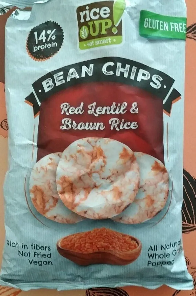 Bean Chips   red lentil & Brown rice