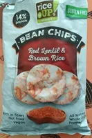 Bean Chips   red lentil & Brown rice