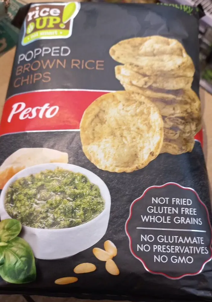 Popped Brown Rice Chips
