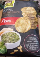 Popped Brown Rice Chips