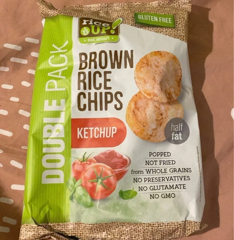 Brown rice chips