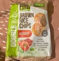 Brown rice chips