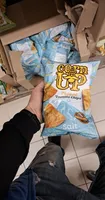 Popped tortilla chips