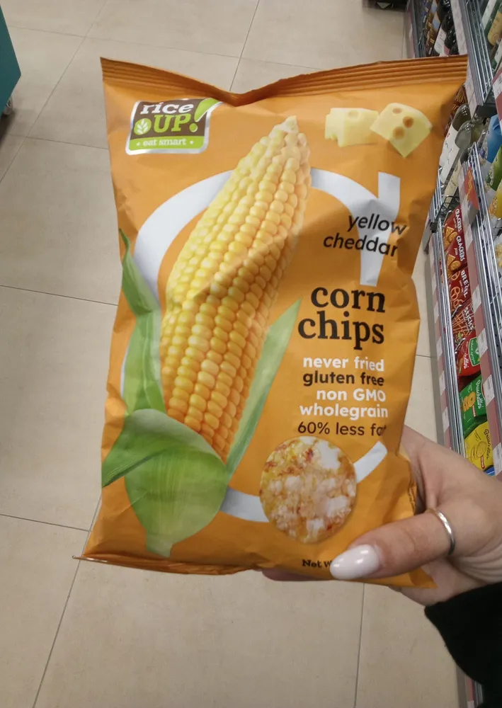 Corn Chips Yellow Cheddar