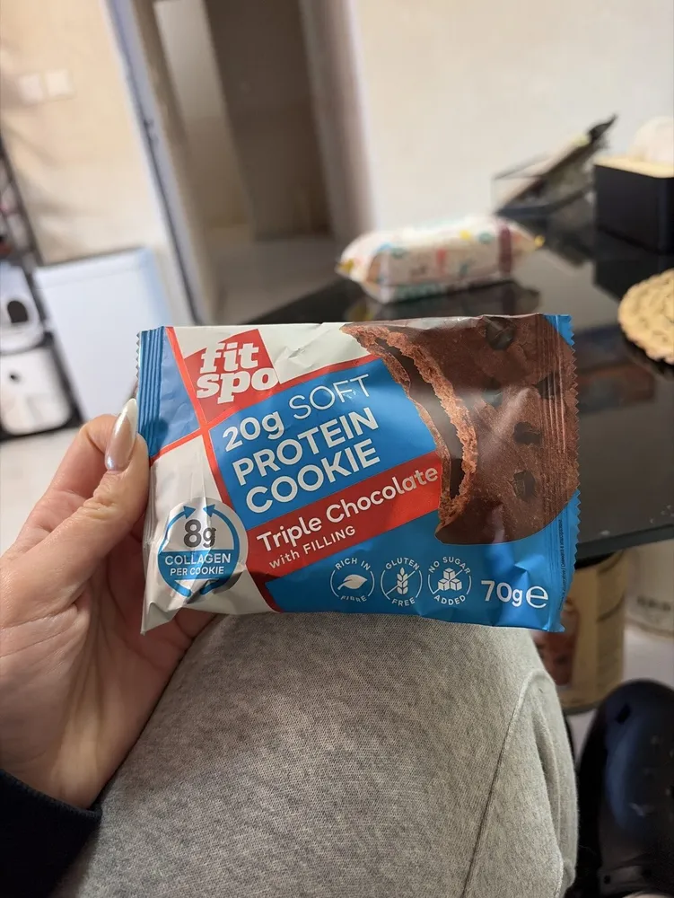 20g SOFT PROTEIN COOKIE Triple Chocolate with FILLING