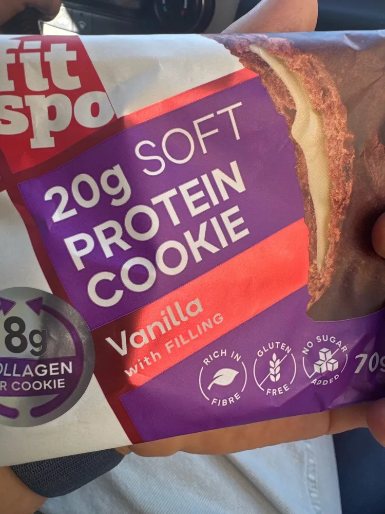 20g SOFT PROTEIN COOKIE Vanilla with FILLING