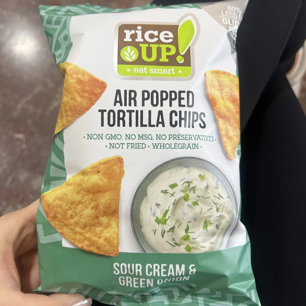 Tortilla Chips - sour cream and green inion