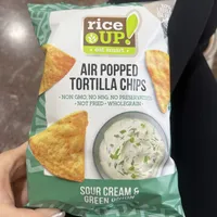 Tortilla Chips - sour cream and green inion