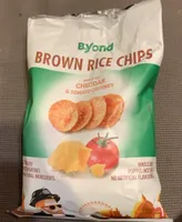 Brown rice chips