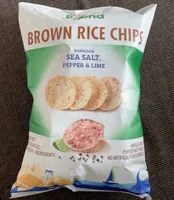 Brown rice chips
