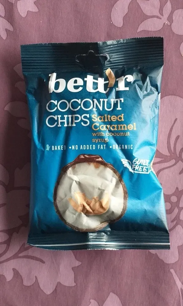 Coconut Chip Salted Caramel with coconut syrup