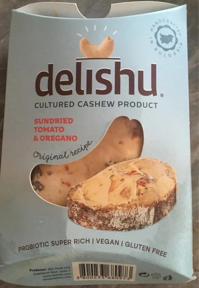 Delishu sundried tomato & oregano