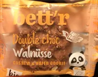 Double Choc Walnüss Cashew & Hafer Cookie