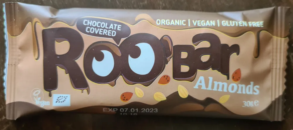 Roobar Almonds Chocolate Covered