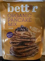 Bettr organic pancake mix