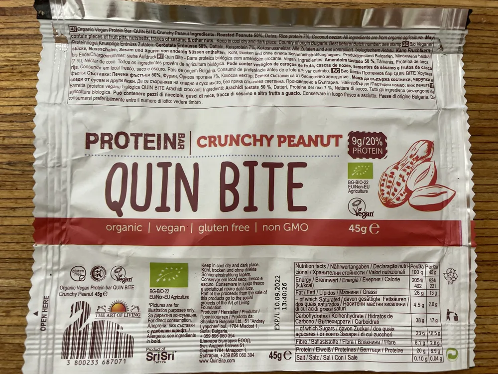 Crunchy peanut