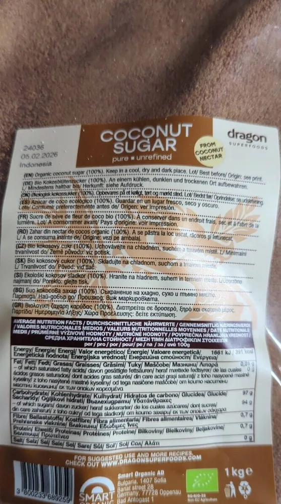 Coconut sugar