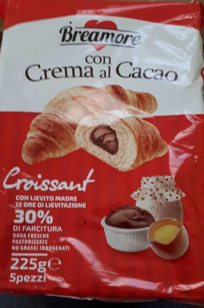 Croissant al cacao