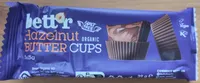 hazelnut butter cups