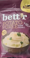 POTATO PUREE VEGAN ORGANIC