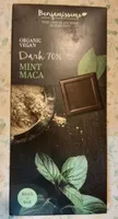 Dark 70% mint maca organic vegan