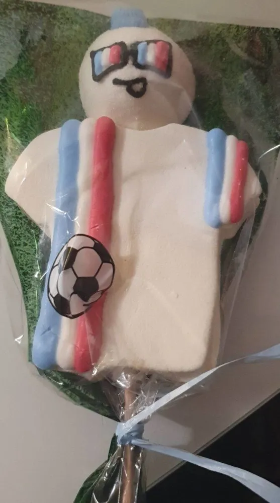 Brochette figure football