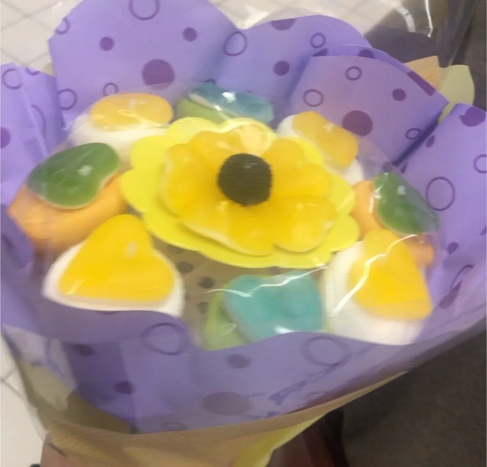 bouquet de fleur bonbon