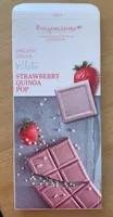 ORGANIC VEGAN White STRAWBERRY QUINOA POP