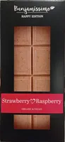 Fine Chocolate with superfoods strawberry raspberry