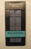 Blue Spirulina vegan chocolate