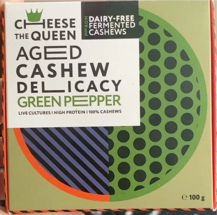 Aged cashew delicacy green pepper